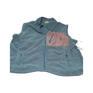 NordicTrack Men’s NWT Green Fleece Vest - X-Large